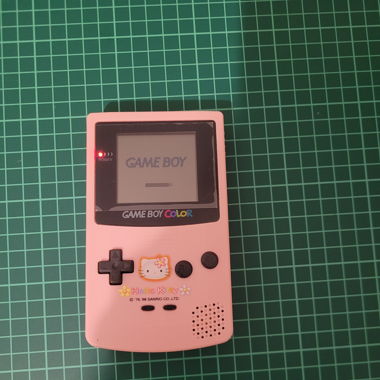 Gameboy color hello kitty 