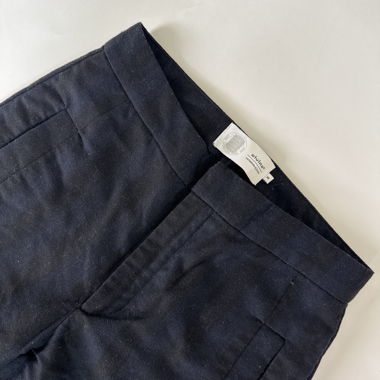 Pantaloni Neri a Righe Nero/Navy