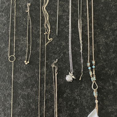 Thrifted Jewelry Bag