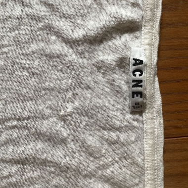 T-shirt Acne bianco