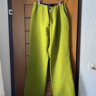 Pantalon vert-pomme SOEUR
