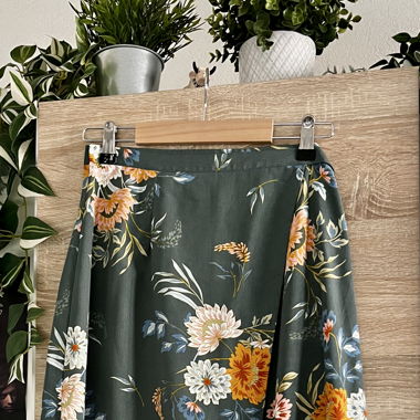 Floral Maxi Skirt
