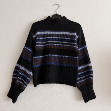 Striped Knit Sweater