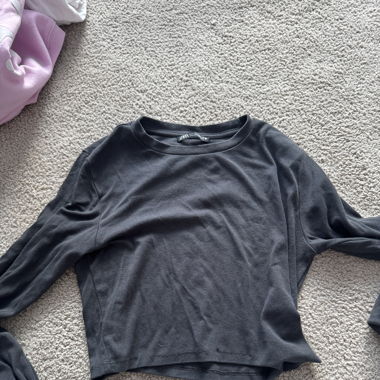 ZARA croptop longsleeve