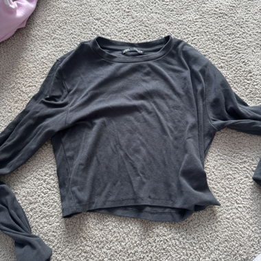 ZARA croptop longsleeve