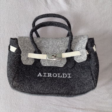 Airoldi Wool Handbag