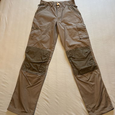 Grey outdoor cargo trousers