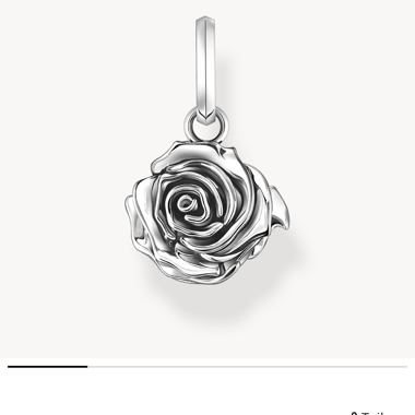 Thomas Sabo 925 Sterling silver Rose