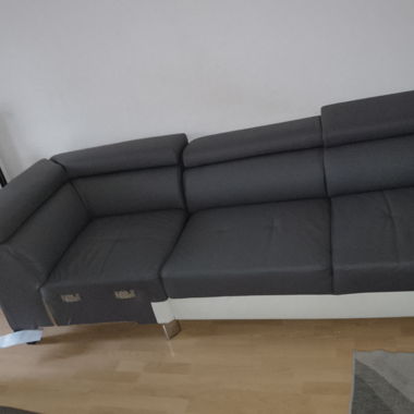 Dark Grey Corner Sofa