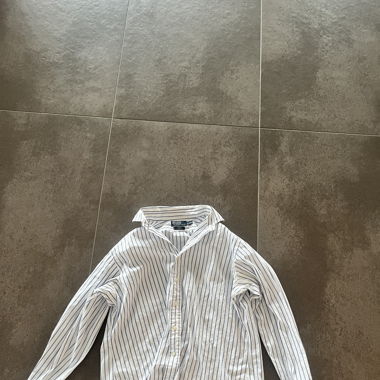 White & Blue striped Ralph Lauren shirt