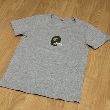 T-shirt BAPE Stussy