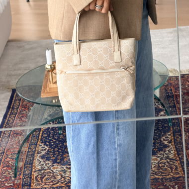 Gucci Monogram mini Tote Bag