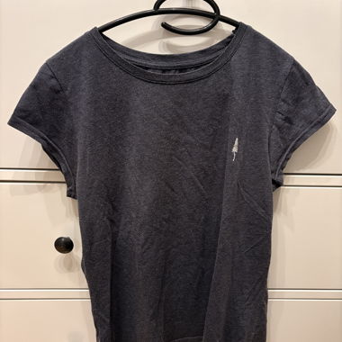 T-shirt Nikin grigio-blu