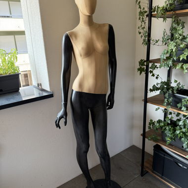 Vintage Damen-Umziehfigur 190 cm
