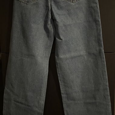 Jeans ampi grigio-blu