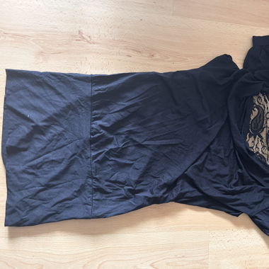 Rückenfrei Schwarz Kleid
