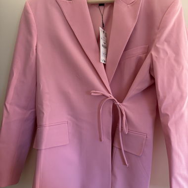 Pink blazer by Zara