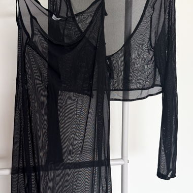 Black mesh beach set Gr. 38 Millane
