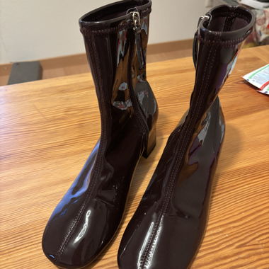 Burgundy Stiefel 