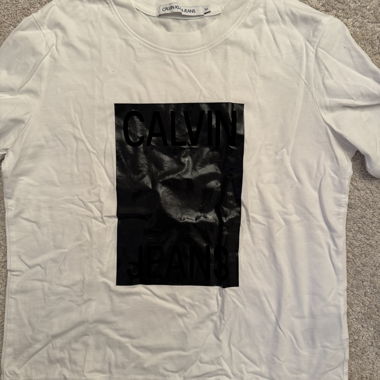 T-shirt blanc Calvin Klein Jeans