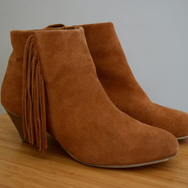 Naf Naf Stiefeletten aus Samt - Grösse 39