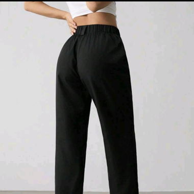 High-Waisted Wide-Leg Pants