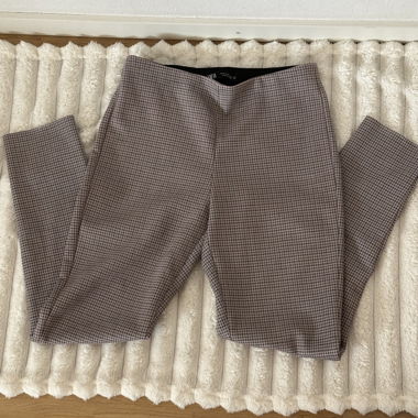 Pantalon legging pied de poule