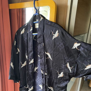 Silk-like cardigan