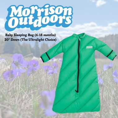 Morrison Outdoors baby sleeping bag (6-18 months)