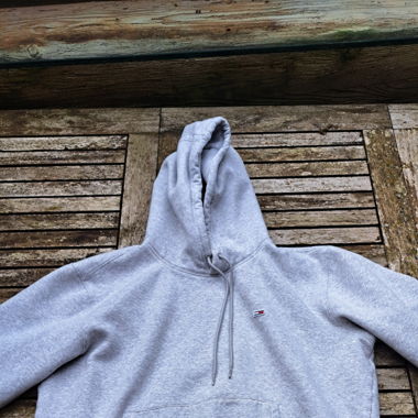 Sweat à capuche gris Tommy Hilfiger