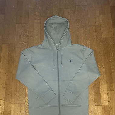 Ralph Lauren Zip Hoodie / Matcha Grün