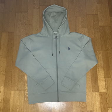 Ralph Lauren Zip Hoodie / Matcha Grün