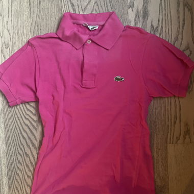 Lacoste Pink Polo Shirt