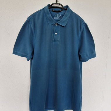 Poloshirt korallblau