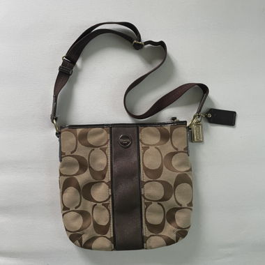 small Coach designer bag