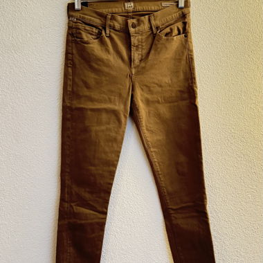 Jeans a Tubo Marroni CoH