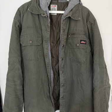 Vintage Dickies Kapuzen-Workwearjacke