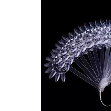 Präsentationsdisplay Blumenform für 120 Nägel