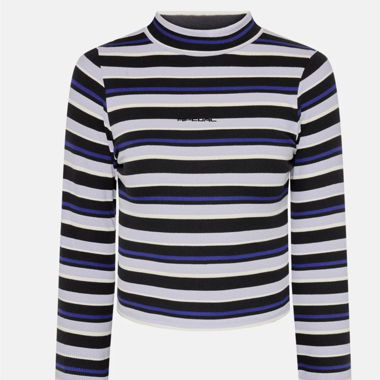Crop Manica Lunga a Righe Rip Curl