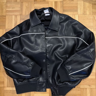 Veste en cuir Nike Supreme