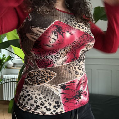 Longsleeve mit hübschem Muster