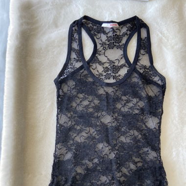Top en dentelle noir 34