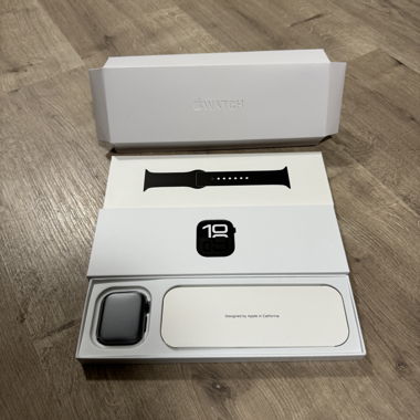 Apple Watch Noir Série 10 46mm GPS Alu