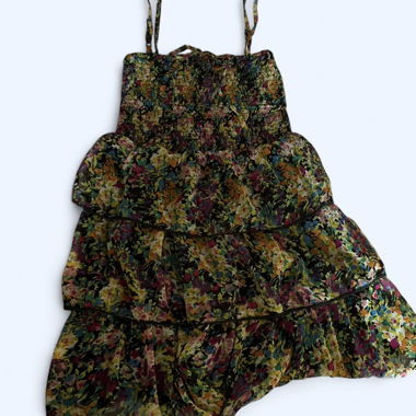 Buntes Trägerkleid von Tally Weijl/ Bandeau