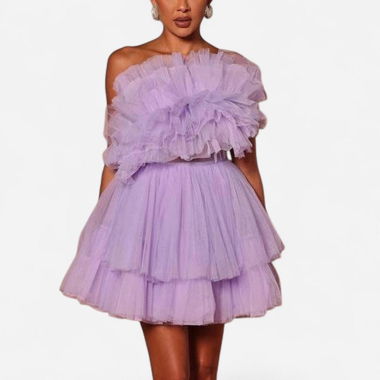 Tulle Mini Dress