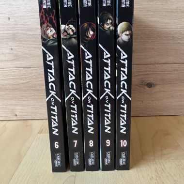 Attack on Titan Bände 6-10