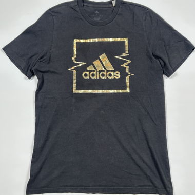 Adidas T-Shirt schwarz S