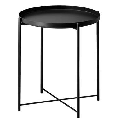Beistelltisch schwarz 