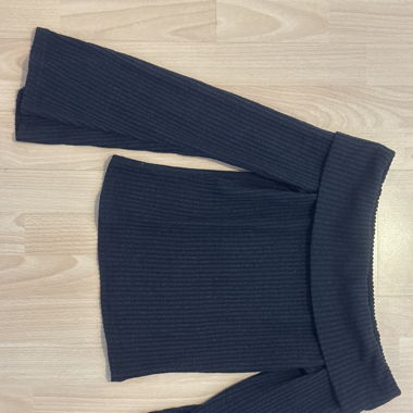 off-shoulder sweater