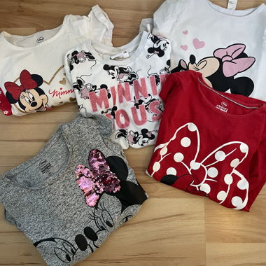 Disney Minnie Mouse Kinder-Set, 5 Teile 8-10 Jahre